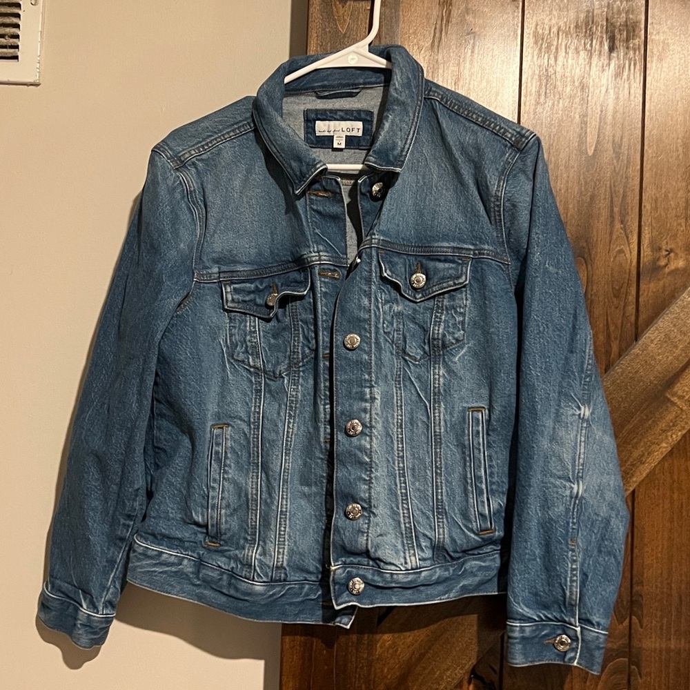 Loft Classic Blue Denim Jacket